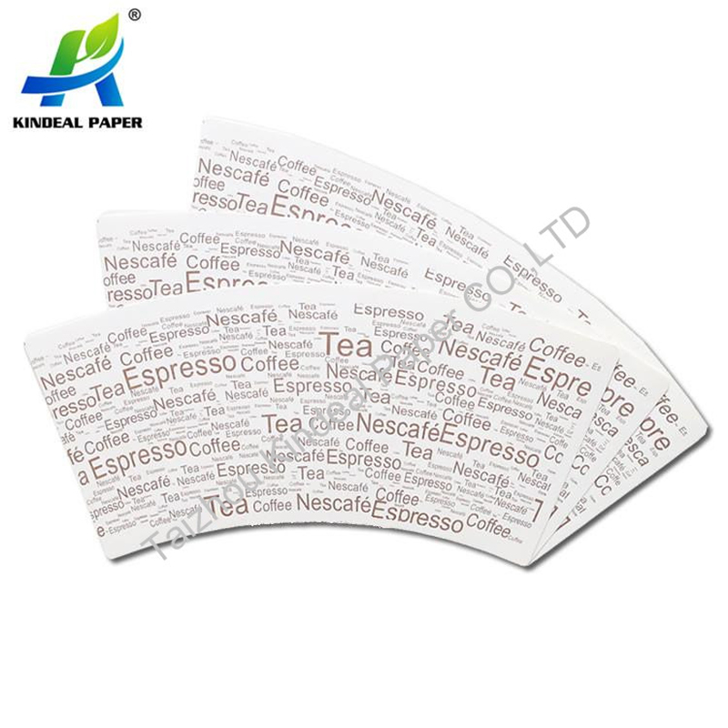 customized pe coated paper board for cups from China